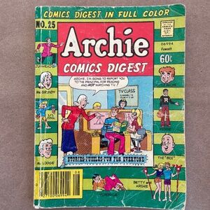 Vintage "Archie Comics Digest" Paperback Comic Book
